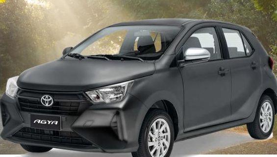 Toyota Agya gris